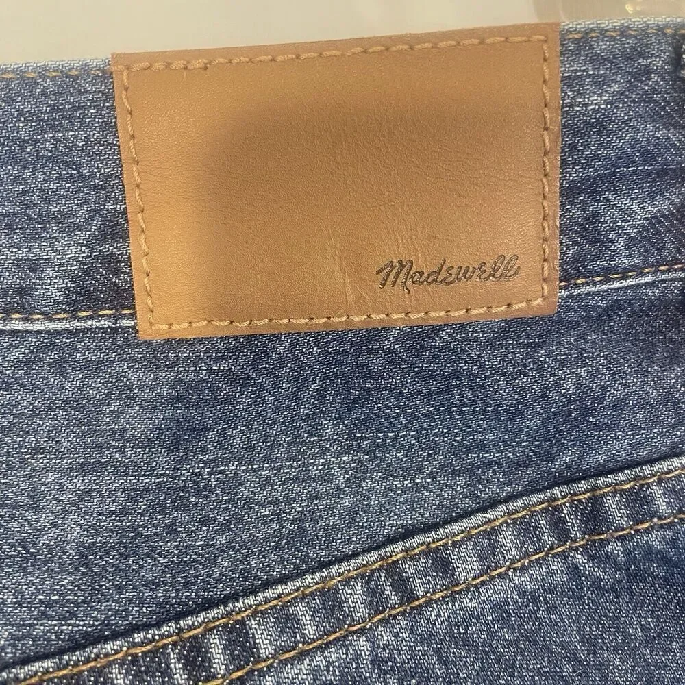 NWT Madewell‎ The Perfect Vintage Jean Gray Sparkle Trim W30